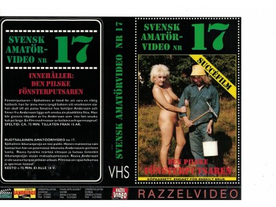 Sv. Amatörvideo  Nr  17  Instick  VHS